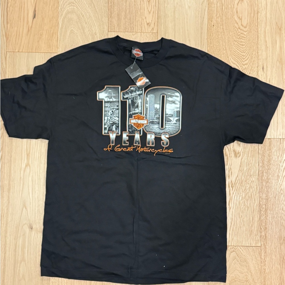 Hal’s Harley-Davidson Black 110th Anniversary Tee